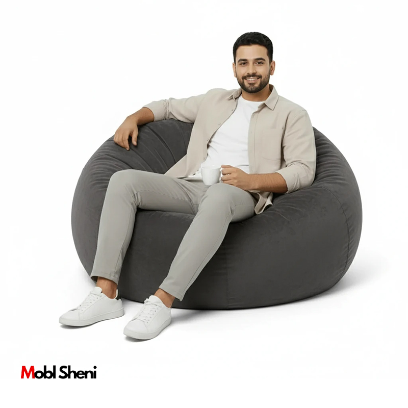 مبل شنی راحتی یک نفره بزرگ