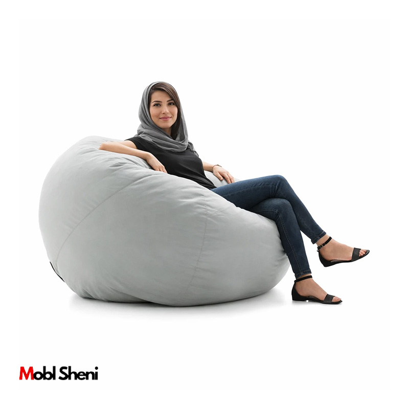 مبل شنی بزرگ طوسی