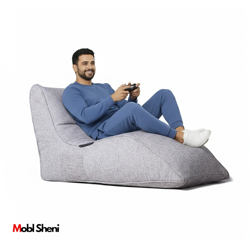 مبل شنی راحتی تکنفره مخملی