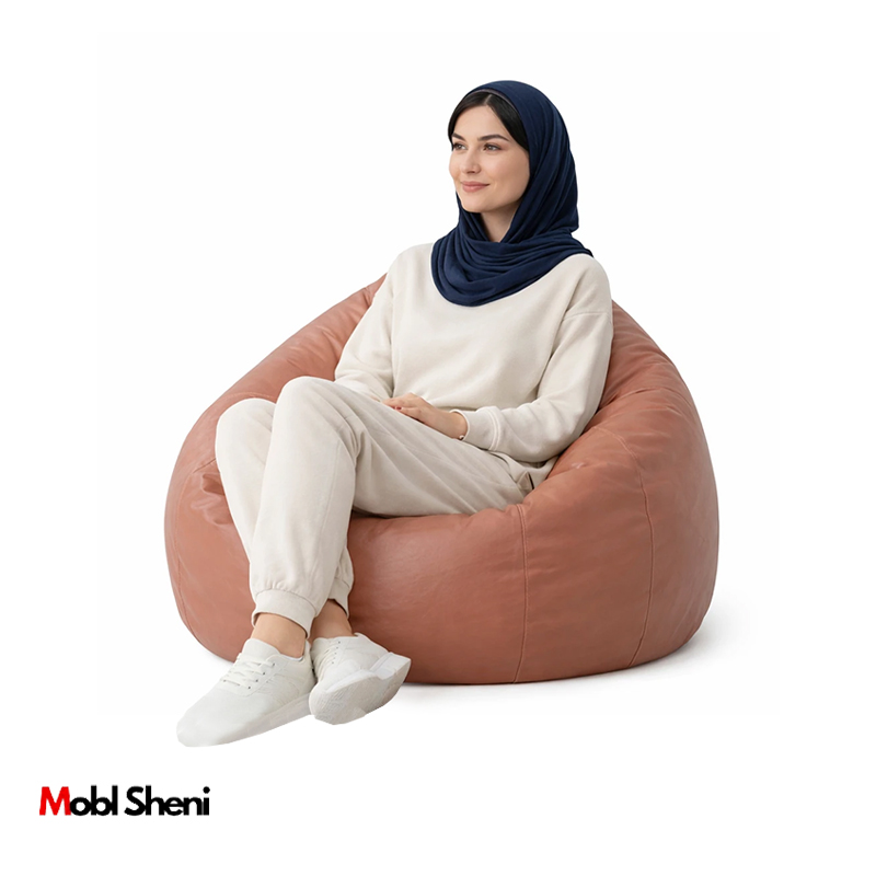 مبل شنی نرم چرمی