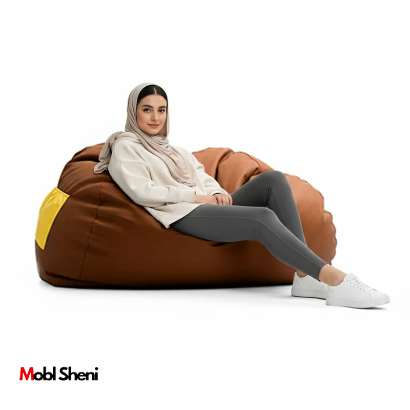 ​مبل شنی اصل چرمی