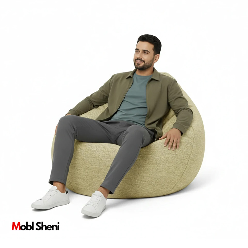 ​مبل شنی تک نفره راحتی اصلر