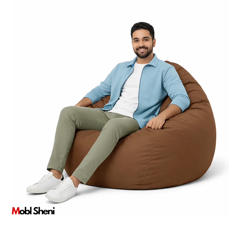 مبل شنی یک نفره با پارچه مازراتی