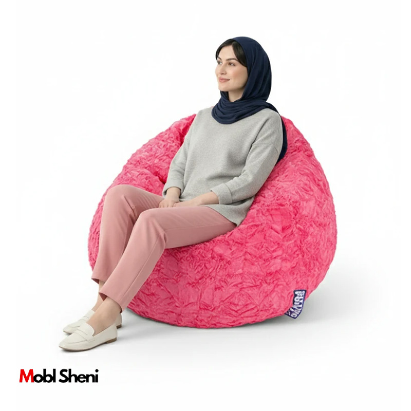مبل شنی حوله ای راحتی یکنفره بزرگسال