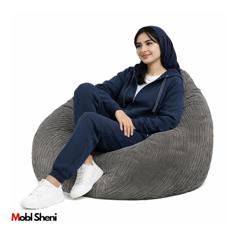 مبل شنی بزرگ اصل مخمل